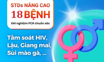 Gói xét nghiệm 18 chỉ số bệnh STD / STI (+36 chỉ số xét nghiệm tổng quát) 1.999.000 đồng